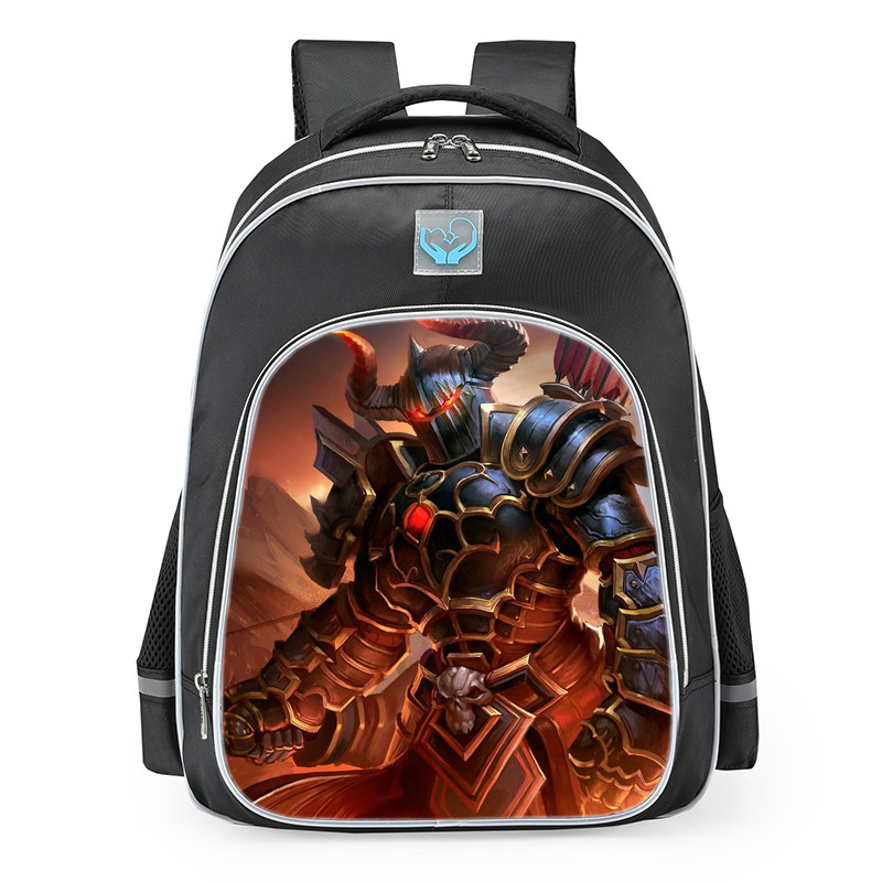 Smite Chiron Hellrider Skin School Backpack