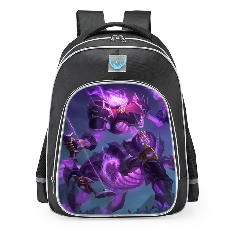 Smite Chiron Headless Horror Skin School Backpack