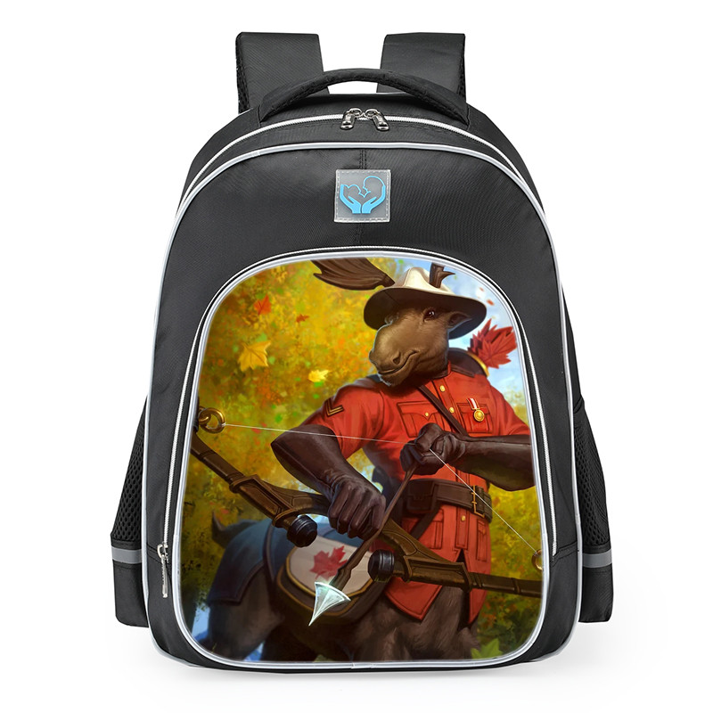 Smite Chiron Constable Moosejaw Skin School Backpack
