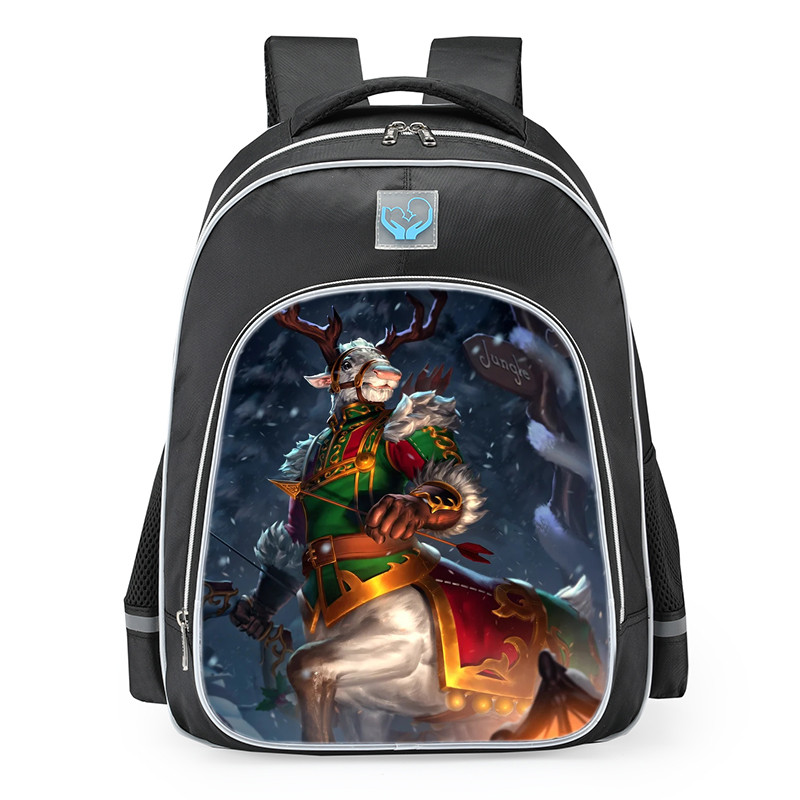 Smite Chiron Slay Bells Skin School Backpack
