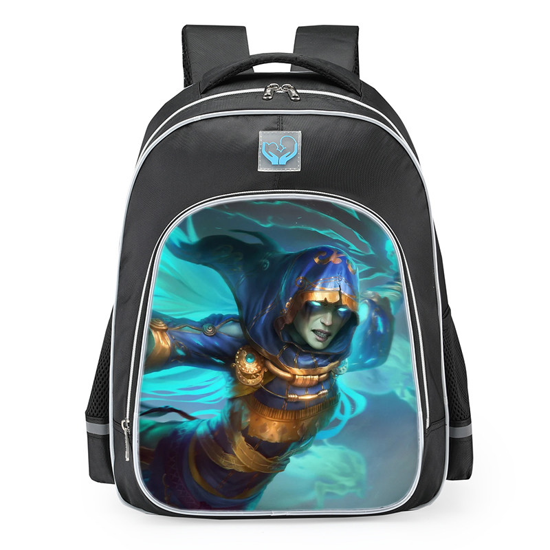 Smite Cliodhna Golden Skin School Backpack