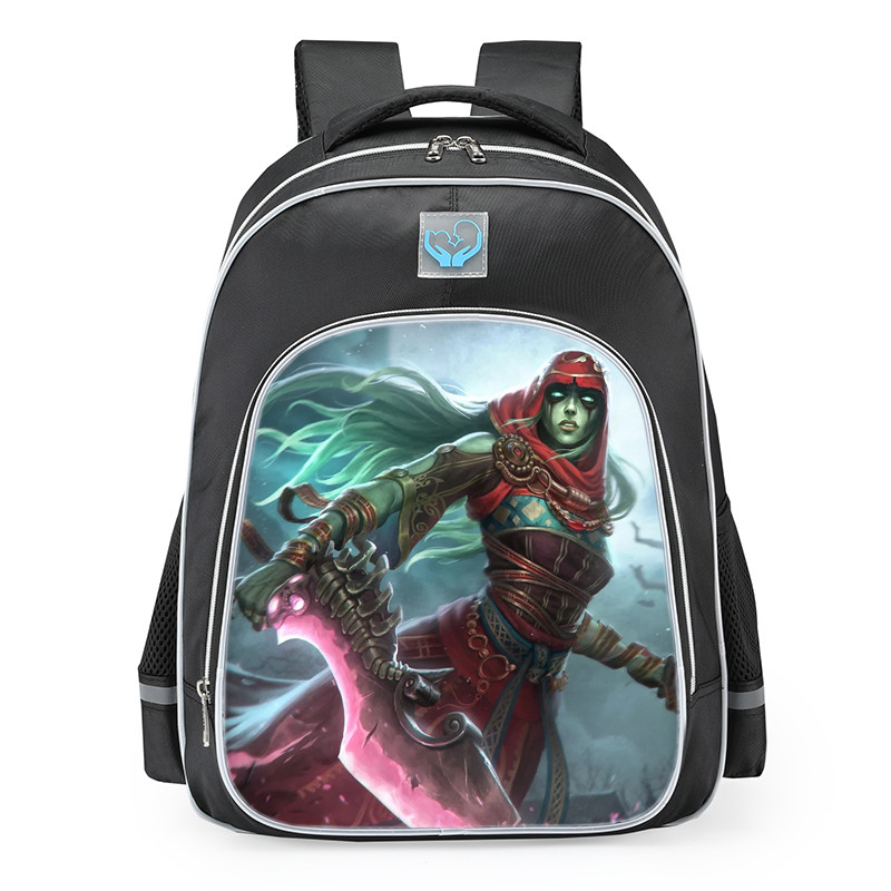 Smite Cliodhna Banshee Queen Skin School Backpack