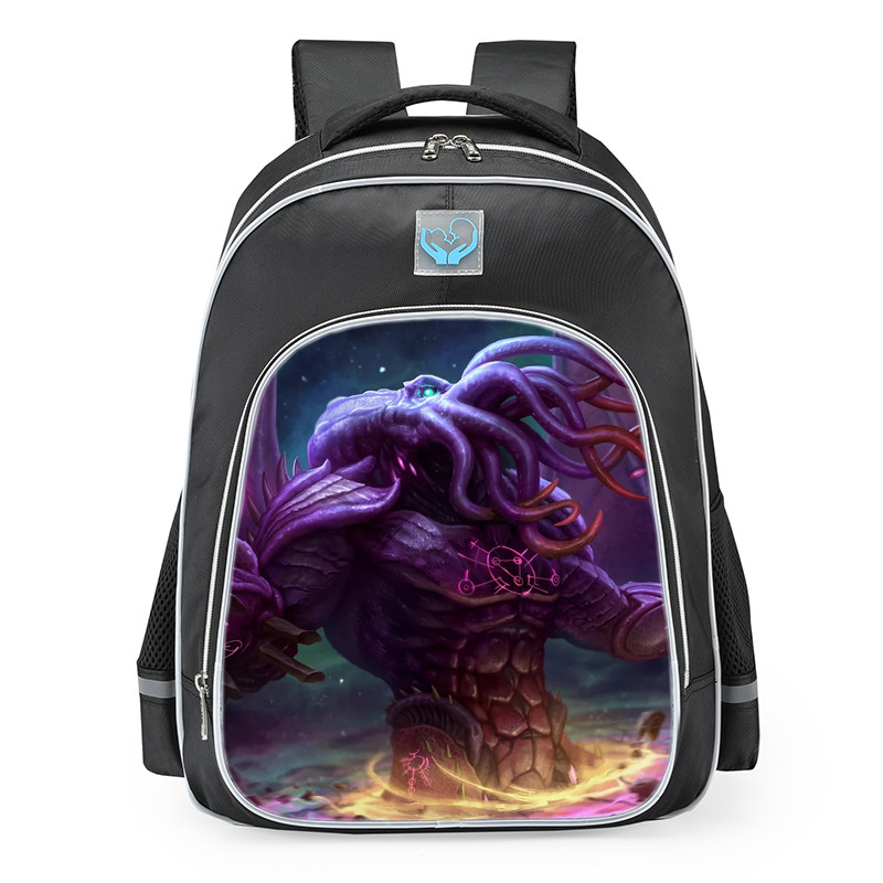 Smite Cthulhu Cosmic Horror Skin School Backpack