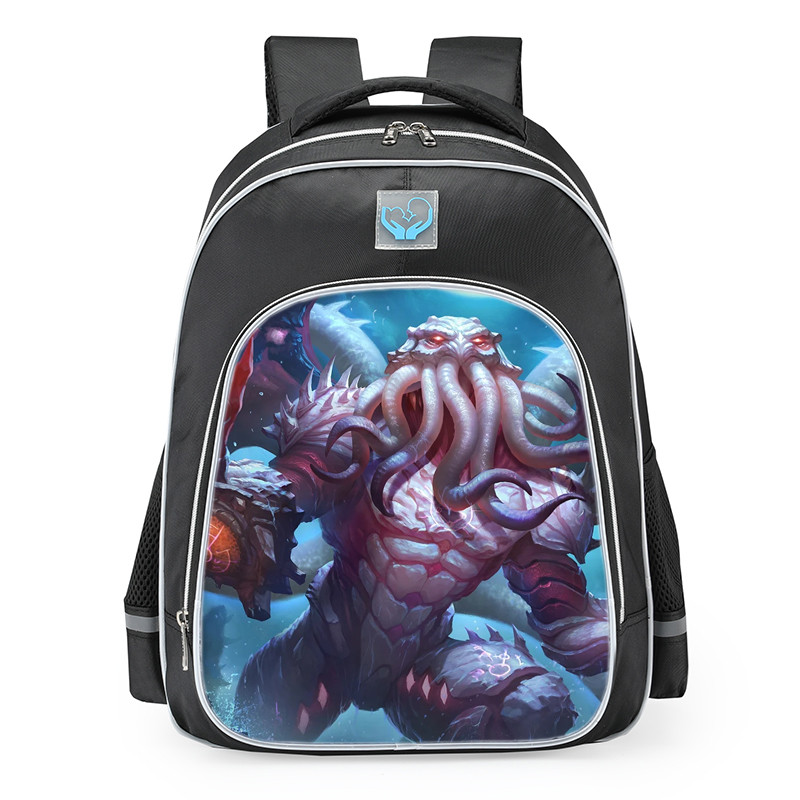 Smite Cthulhu Season 7 Skin School Backpack