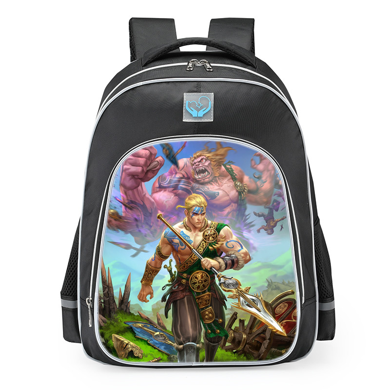 Smite Cu Chulainn School Backpack