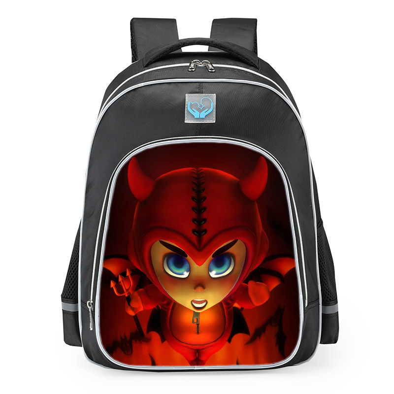 Smite Cupid Lil Devil Skin School Backpack