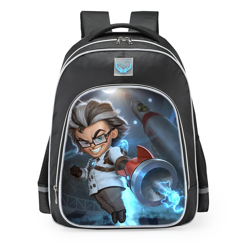 Smite Cupid Dr Madlove Skin School Backpack