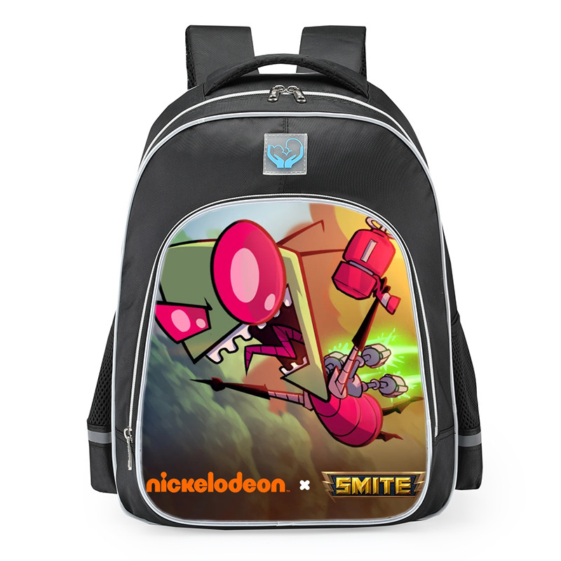Smite Cupid Invader Zim Skin School Backpack