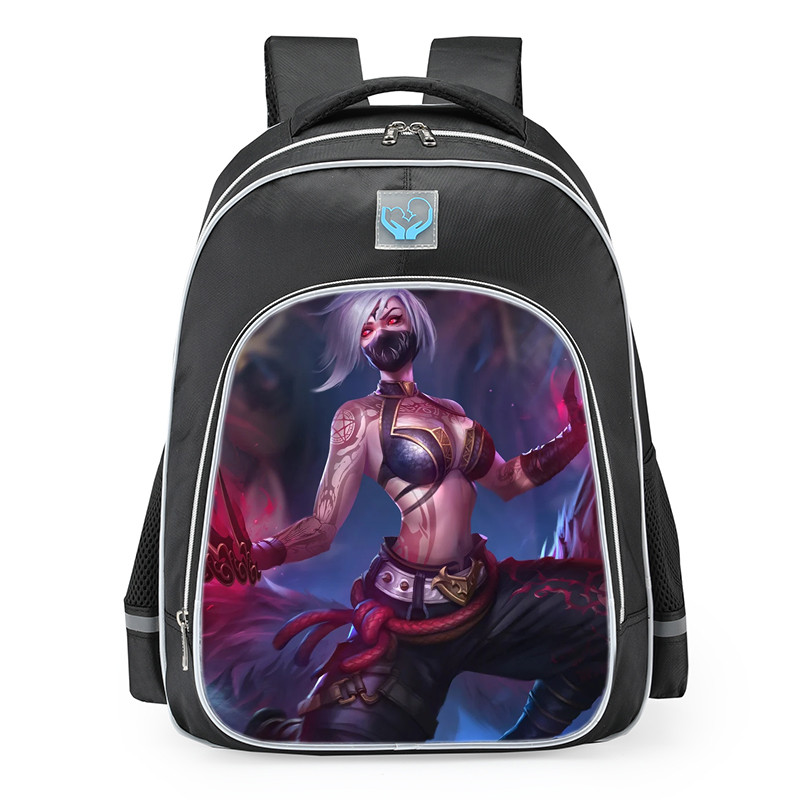Smite Da Ji Devil Punk Skin School Backpack