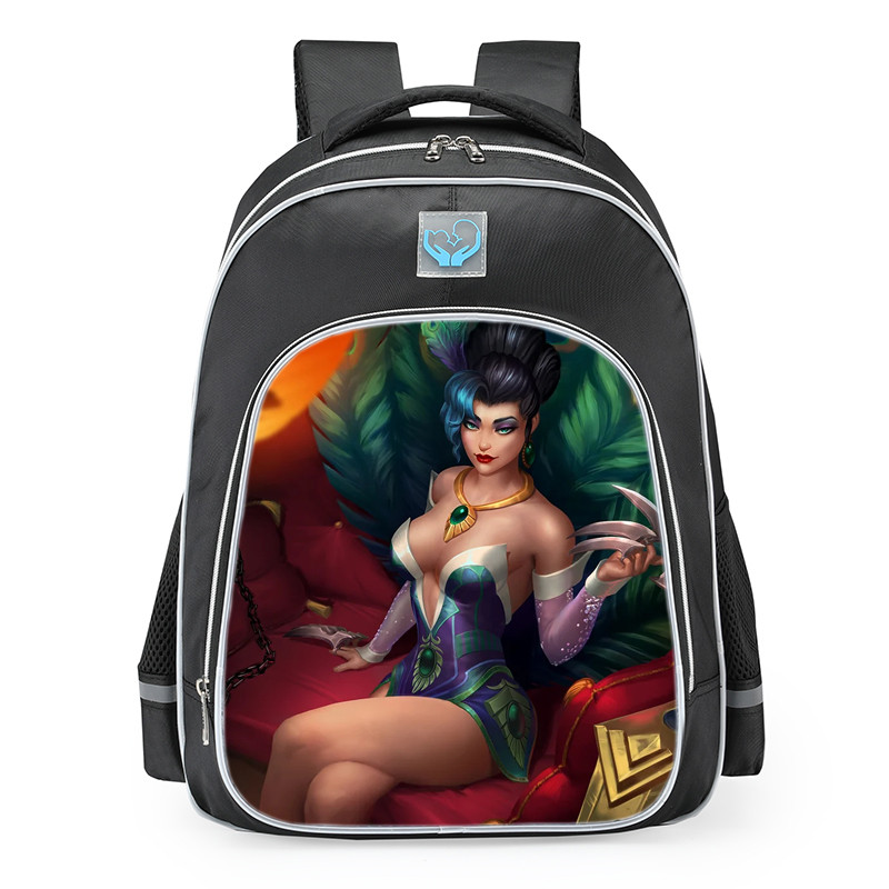 Smite Da Ji Sequined Sadist Skin School Backpack