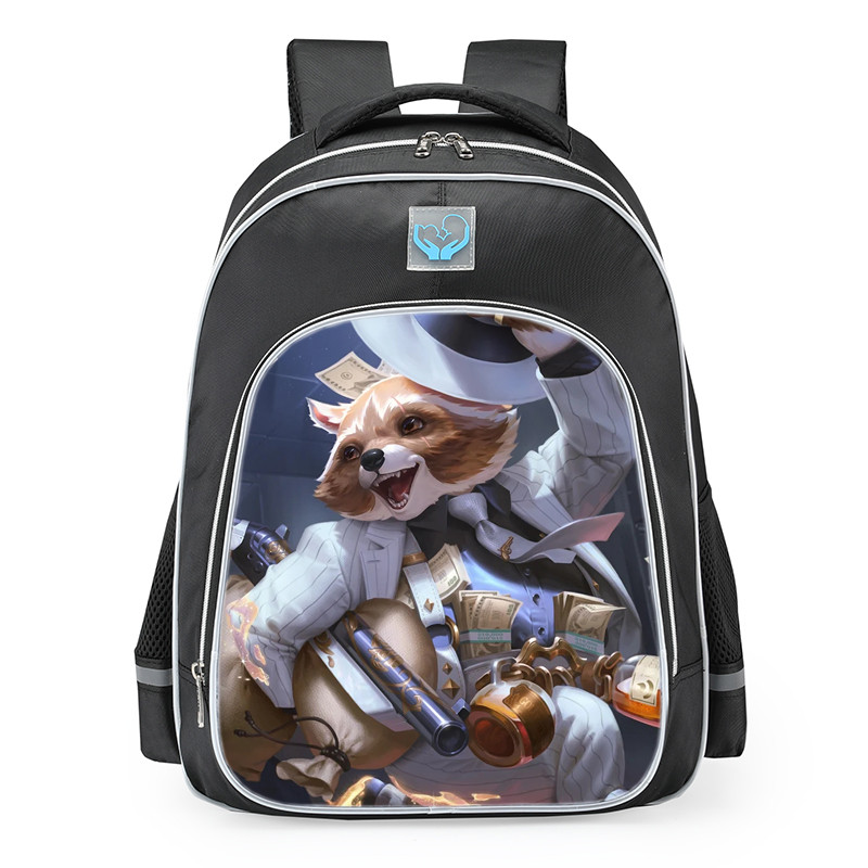 Smite Danzaburou Don Zaburou Skin School Backpack
