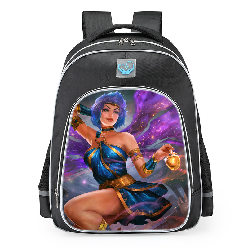 Smite Discordia Golden Skin School Backpack