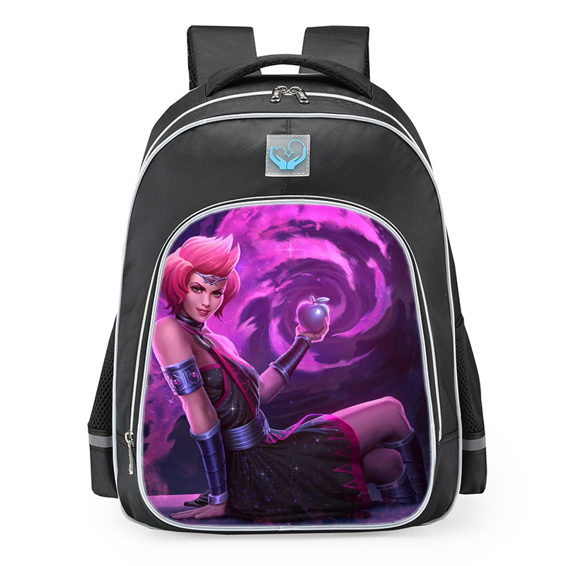 Smite Discordia Rebellious Skin School Backpack
