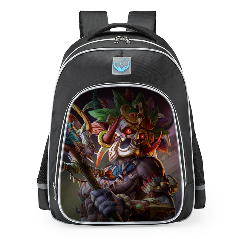 Smite Ah Puch School Backpack