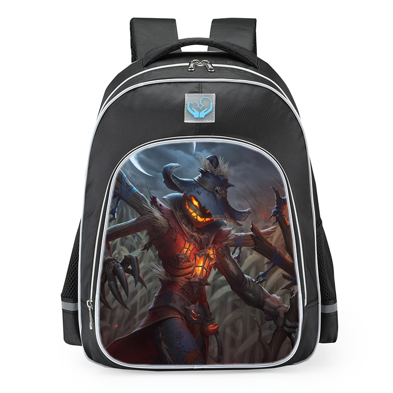 Smite Ah Puch Horrific Harvester Skin School Backpack