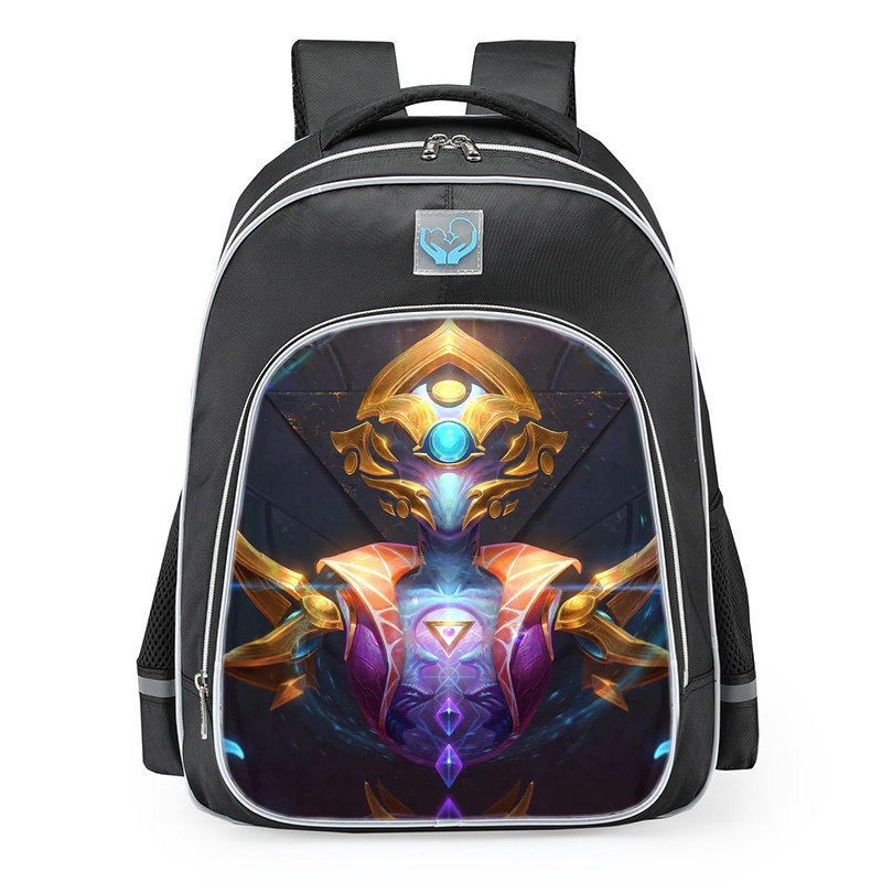 Smite Ah Puch Infinite Seer Skin School Backpack