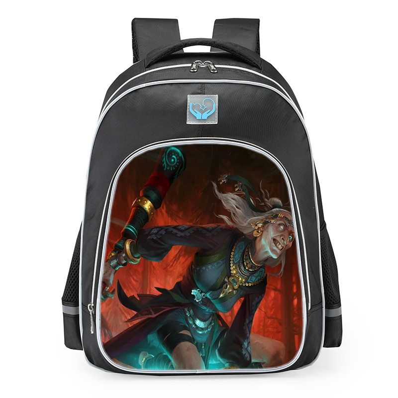 Smite Baba Yaga School Backpack