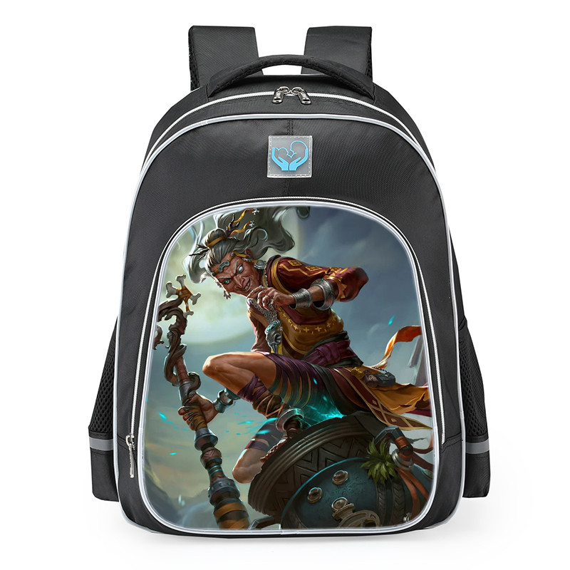 Smite Baba Yaga Ascended Skin School Backpack