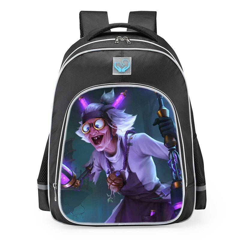 Smite Baba Yaga Experi Mental Skin School Backpack