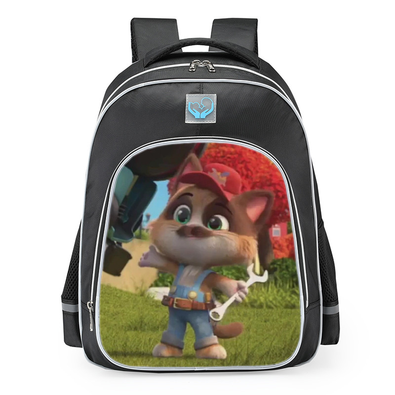 44 Cats Wrench School Backpack