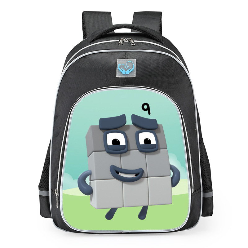 Number Blocks Number Nine School Backpack