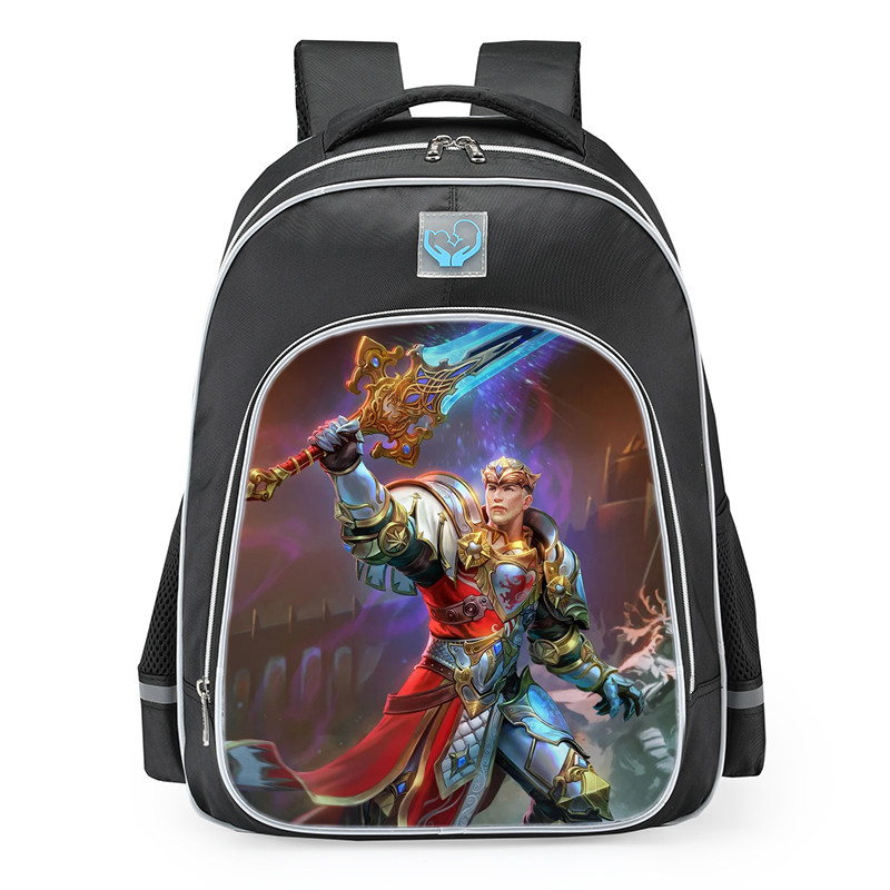 Smite King Arthur School Backpack