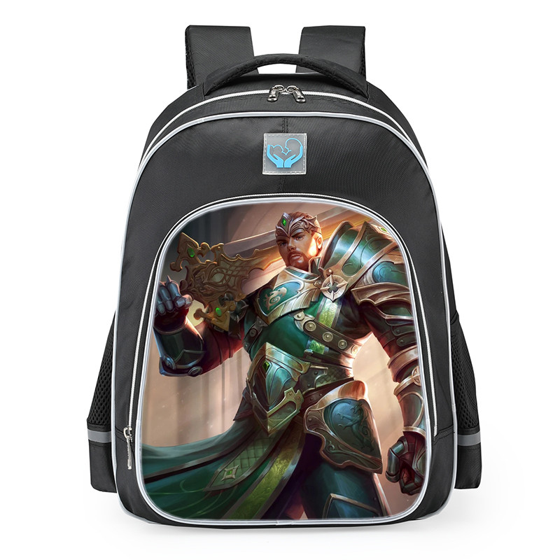 Smite King Arthur Convention 2020 Skin School Backpack
