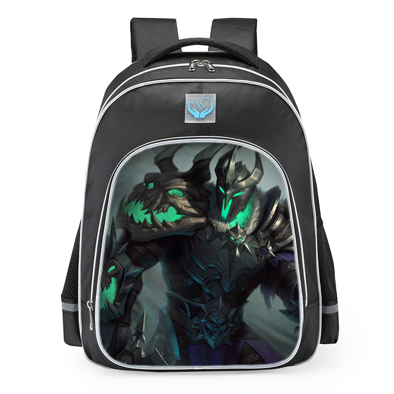 Smite King Arthur Deathbringer Skin School Backpack
