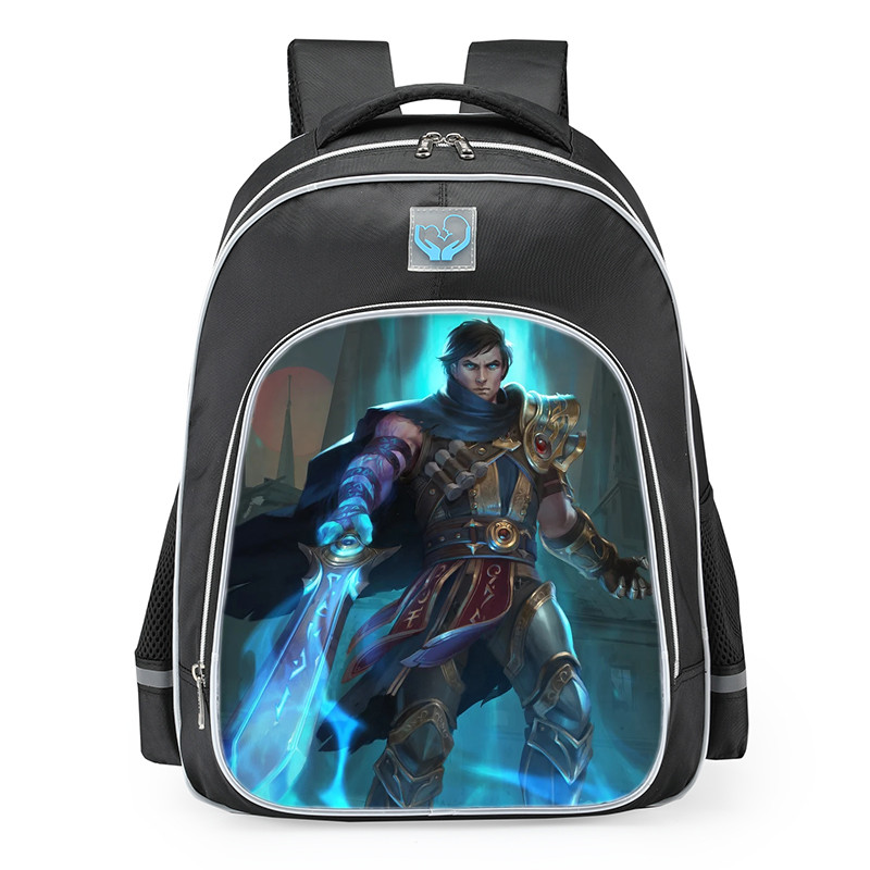 Smite King Arthur Lost Soul Skin School Backpack