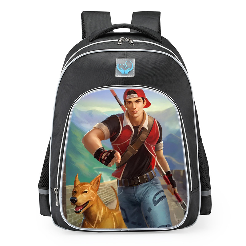 Smite Erlang Shen Monster Trainer Skin School Backpack