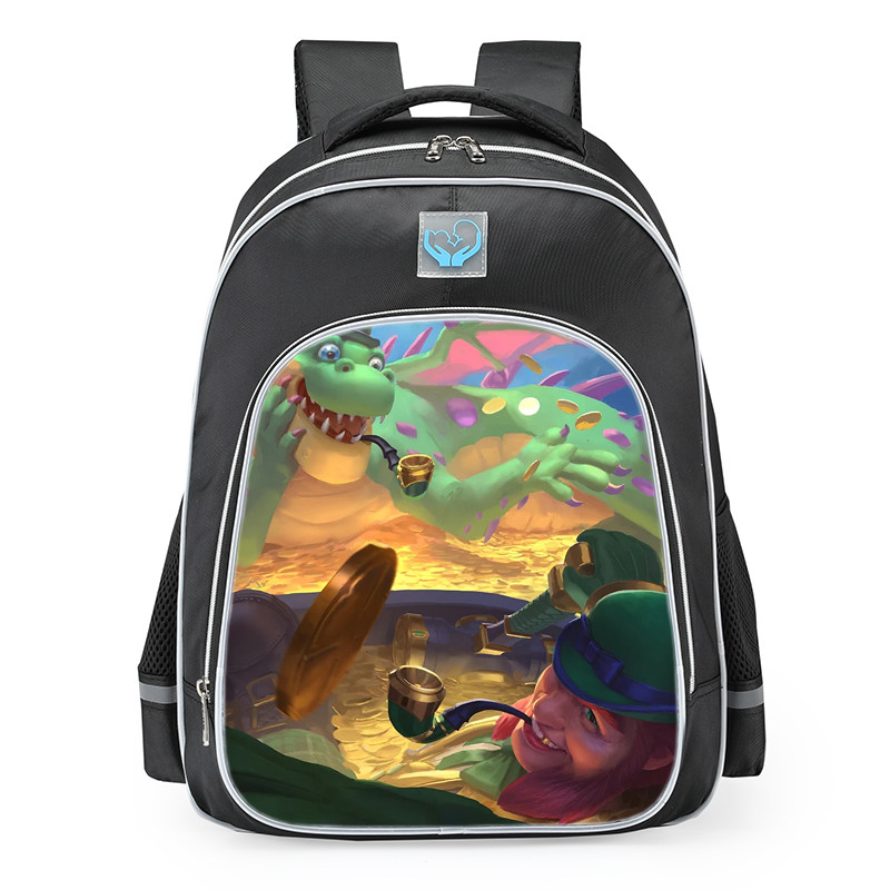 Smite Fafnir Pot O Gold Skin School Backpack