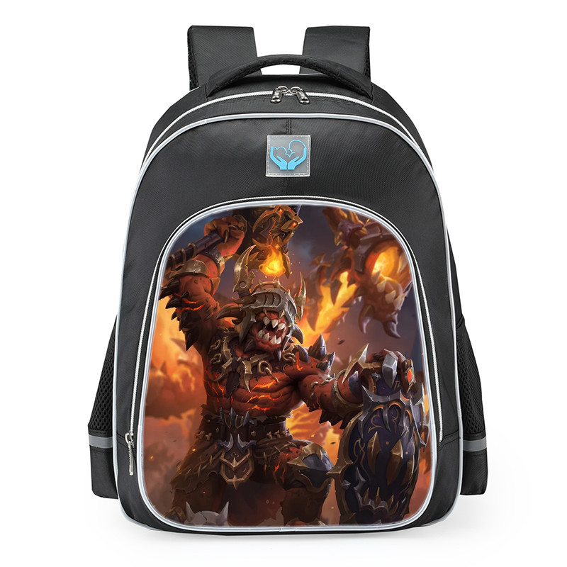 Smite Fafnir Sin Of Greed Skin School Backpack