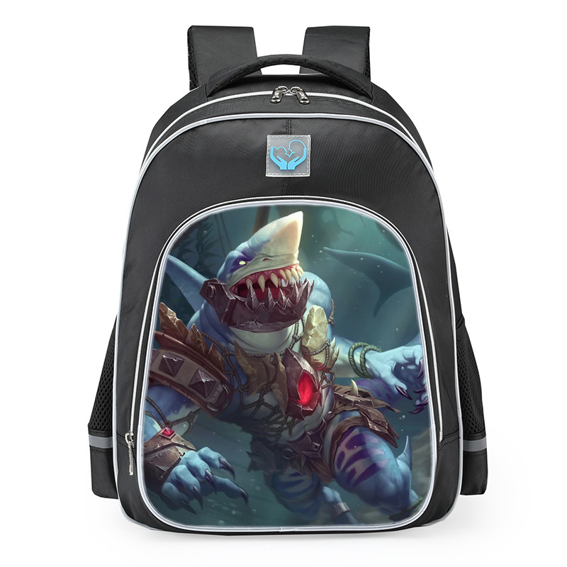 Smite Fenrir Finrawr Skin School Backpack
