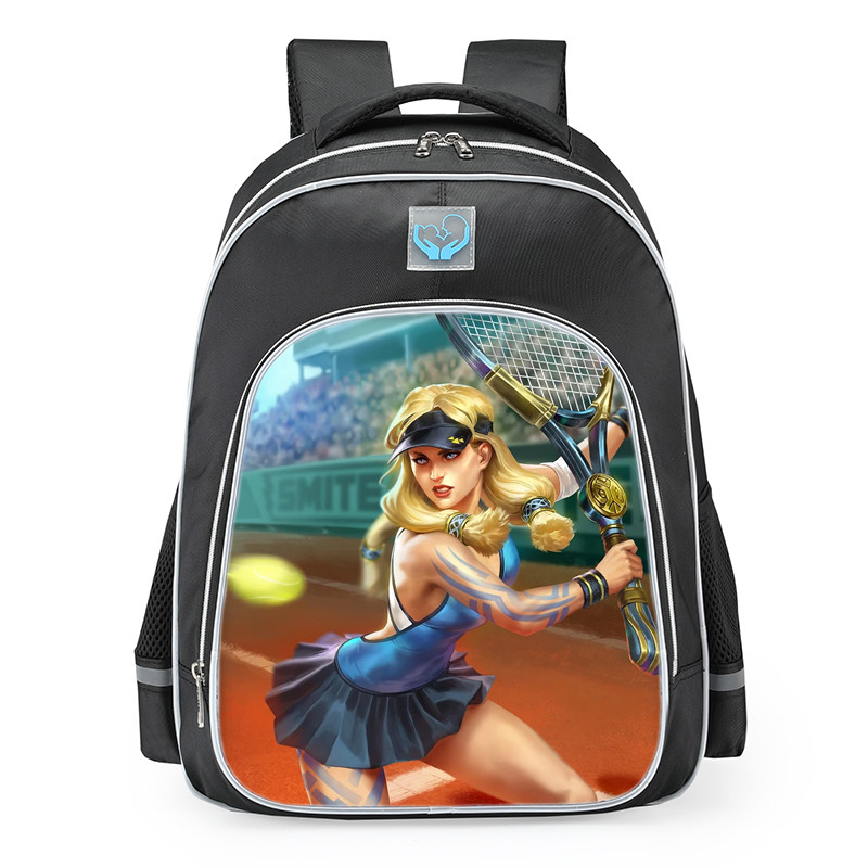 Smite Freya Get Served Skin School Backpack