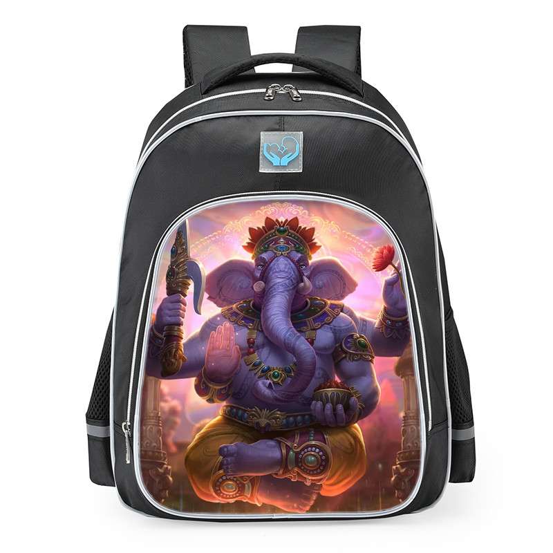 Smite Ganesha School Backpack