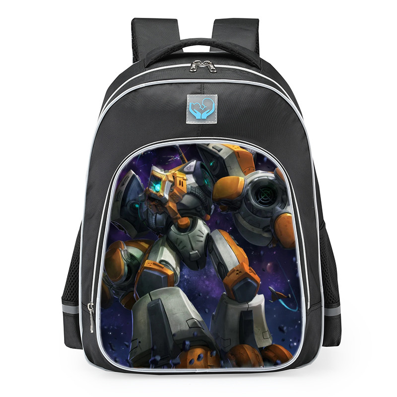Smite Geb Geb 1 Skin School Backpack