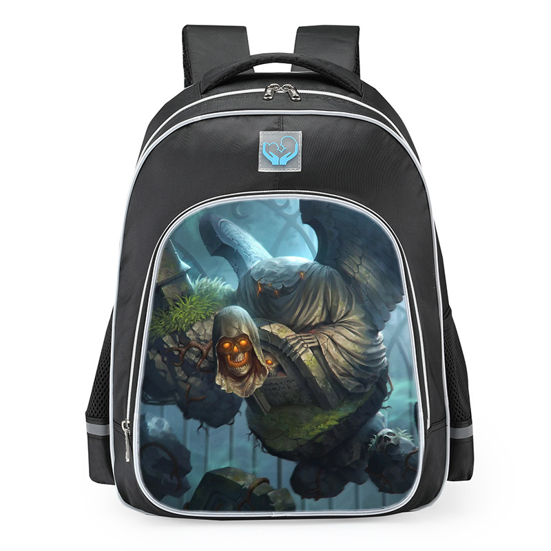 Smite Geb Grave Golem Skin School Backpack