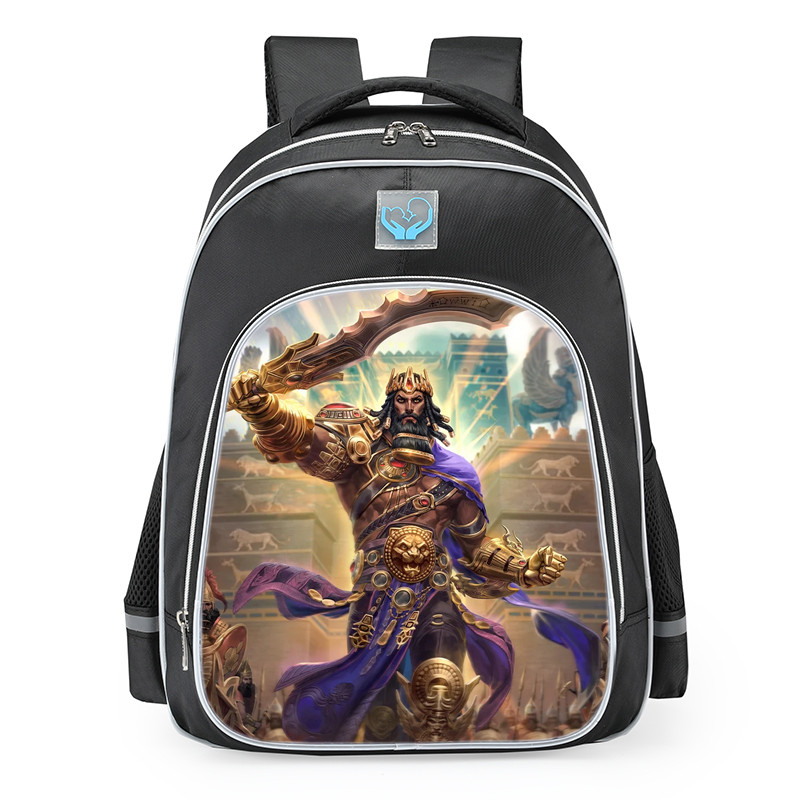 Smite Gilgamesh School Backpack
