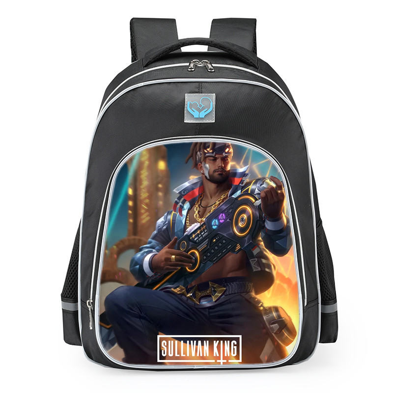 Smite Gilgamesh Sullivan King Skin School Backpack