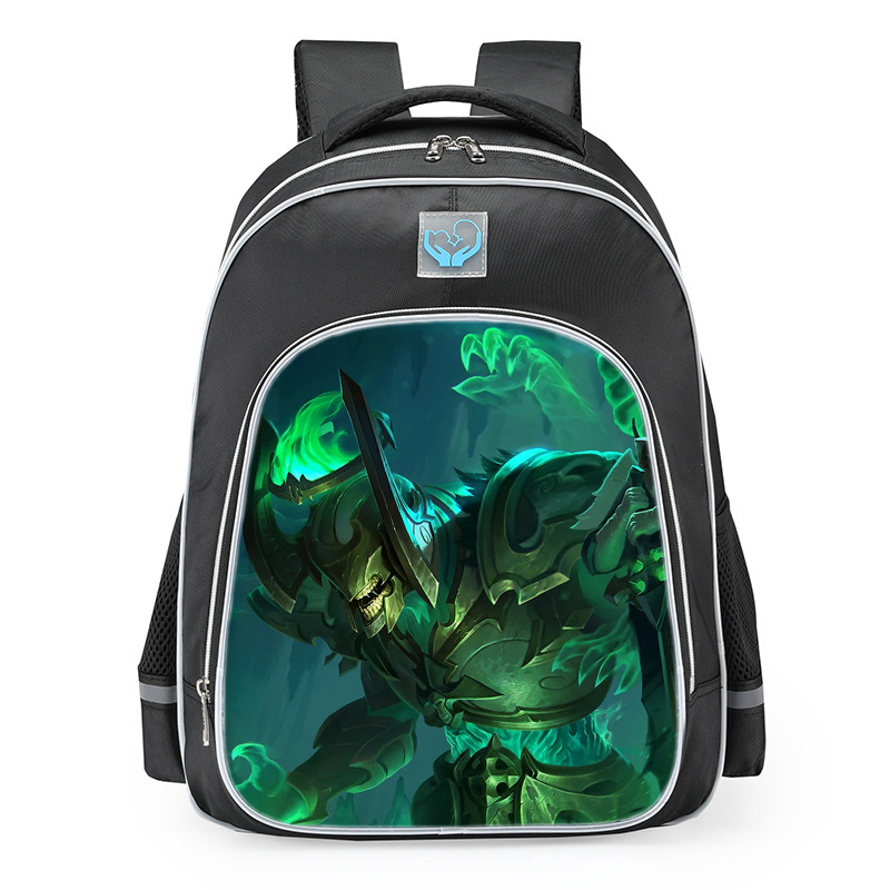 Smite Hades The Legion Skin School Backpack