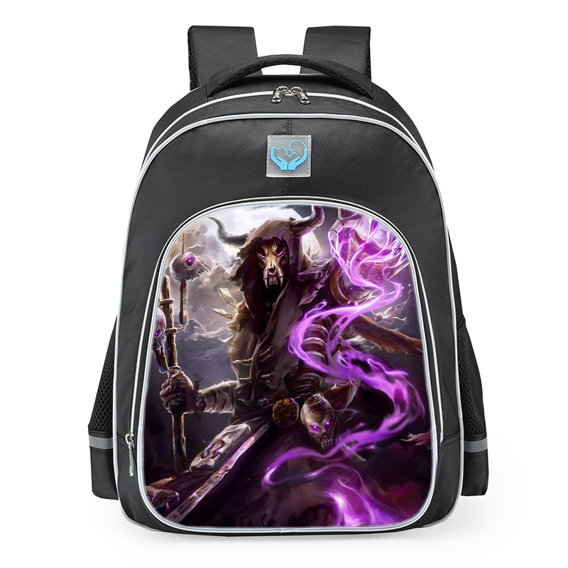 Smite Hades Soultaker Skin School Backpack
