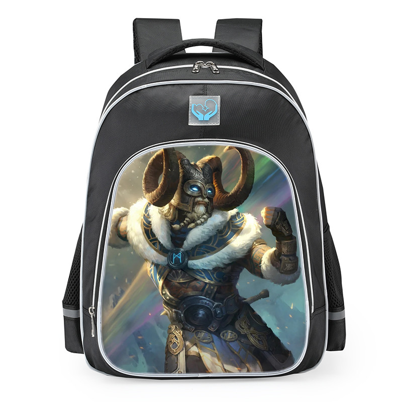 Smite Heimdallr Skin School Backpack