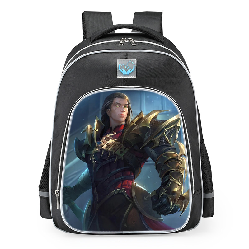Smite Heimdallr Lord Bifrost Skin School Backpack