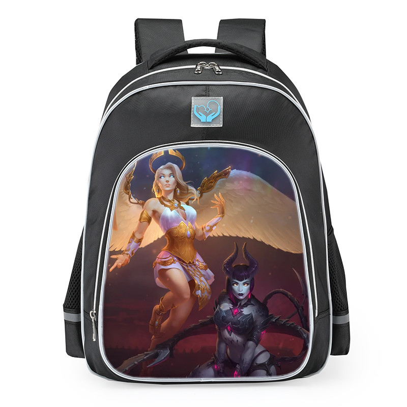 Smite Hel Inner Demon Skin School Backpack