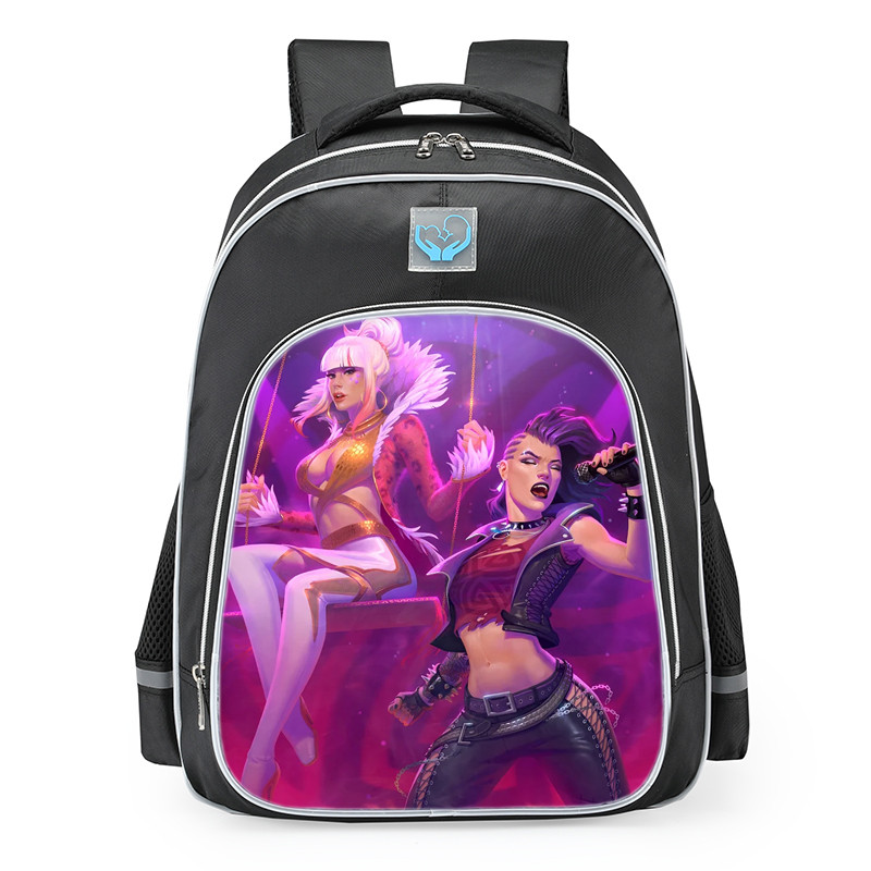 Smite Hel Pop Punk Skin School Backpack