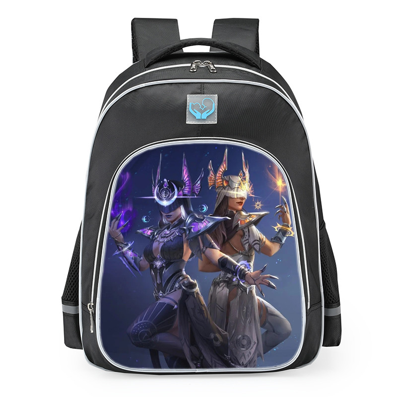 Smite Hel Eclipse Summoner Skin School Backpack