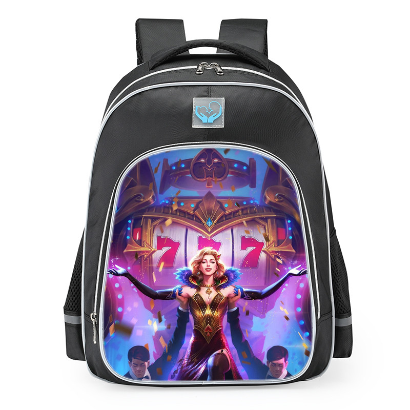 Smite Hera Gambit Queen Skin School Backpack
