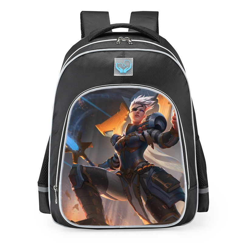Smite Hera Iron Conqueror Skin School Backpack