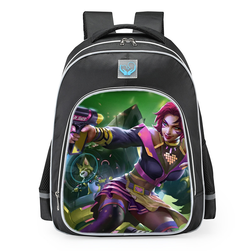 Smite Hera Rematch Skin School Backpack