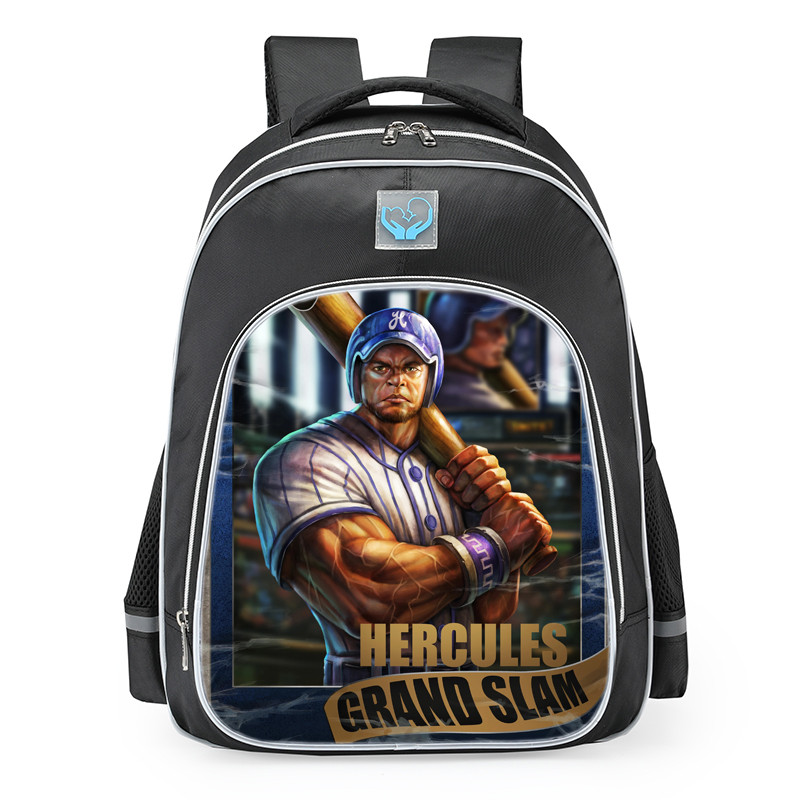 Smite Hercules Grand Slam Skin School Backpack